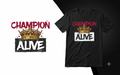 Champion Crown Cotton Round Neck T-shirt